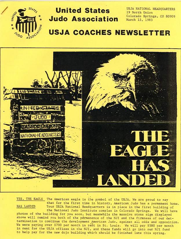 03/83 USJA Coach Newsletter